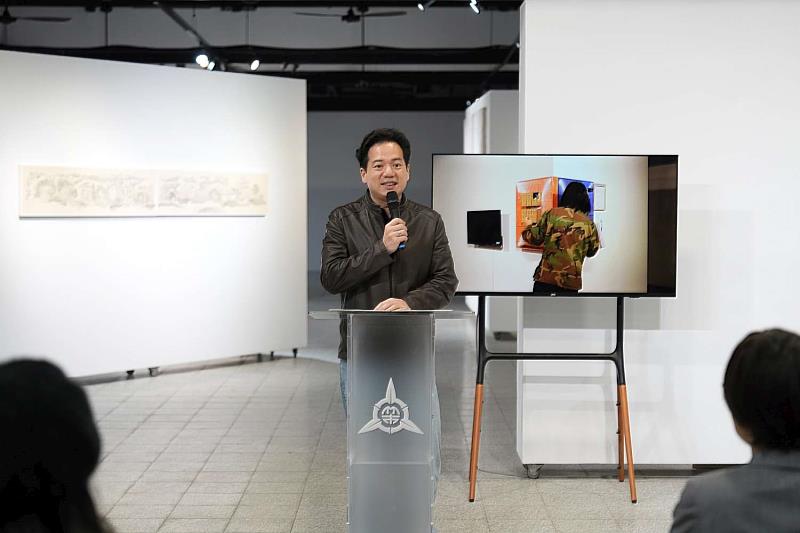 副市長邱臣遠致詞。