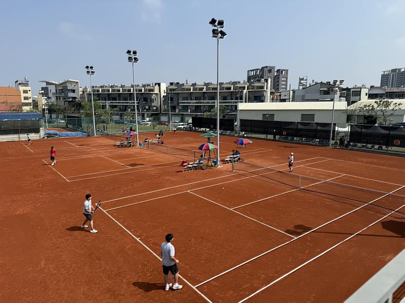 115年全中運網球資格賽登場,全國青少年好手齊聚
