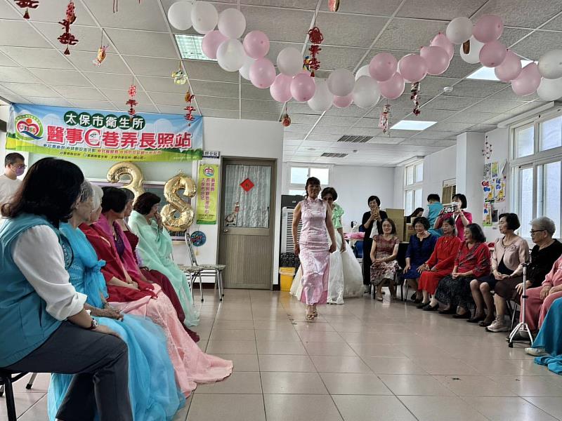 太保衛生所三八婦女節高齡生命光采秀，阿嬤再度亮眼