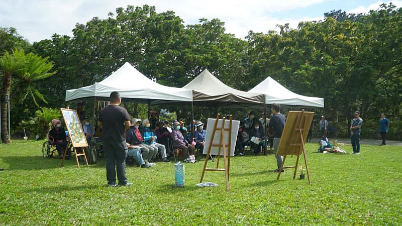 現場宣導活動。