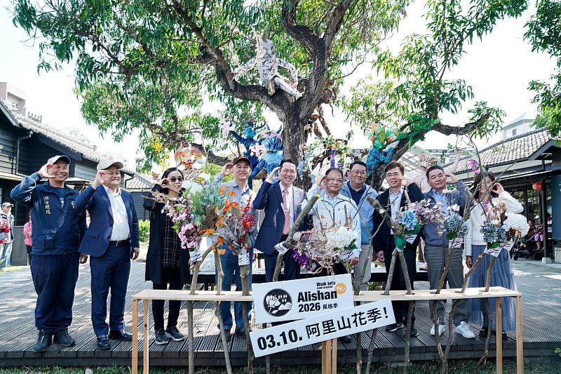 今(115)年阿里山花季將於3月10日於阿里山國家森林遊樂區沼平公園揭開序幕