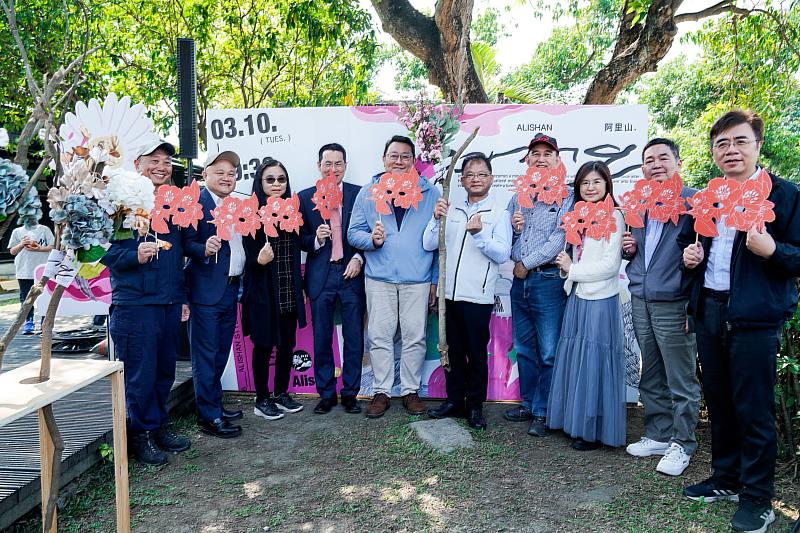 「春，櫻與音的對話」面具藝術揭幕　走進奇幻森林儀式之旅