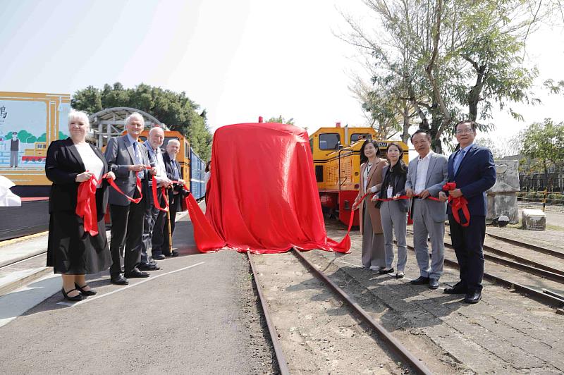 翁章梁出席台糖八十周年台英共鳴交流慶典