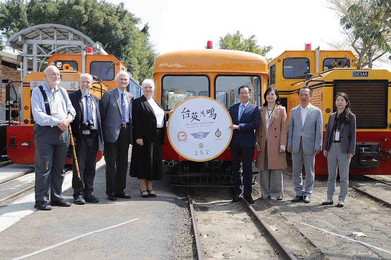 翁章梁出席台糖八十周年台英共鳴交流慶典