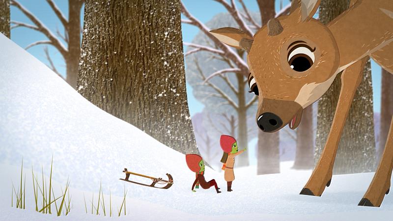 療癒動畫《冬日冒險故事》陪伴孩子面對變化與勇氣。