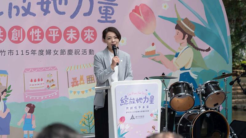 市長高虹安致詞。