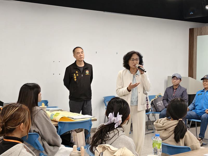 苗栗縣副縣長親臨現場主持「走讀啟行儀式」。