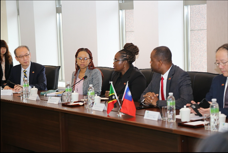 克國永續發展、環境及氣候行動、選區賦權部長於活動中致詞。