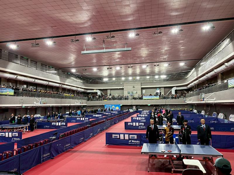 115年全國中等學校運動會桌球資格賽登場