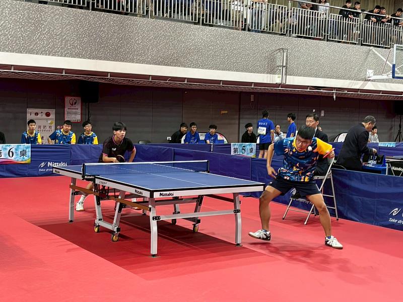 115年全國中等學校運動會桌球資格賽登場