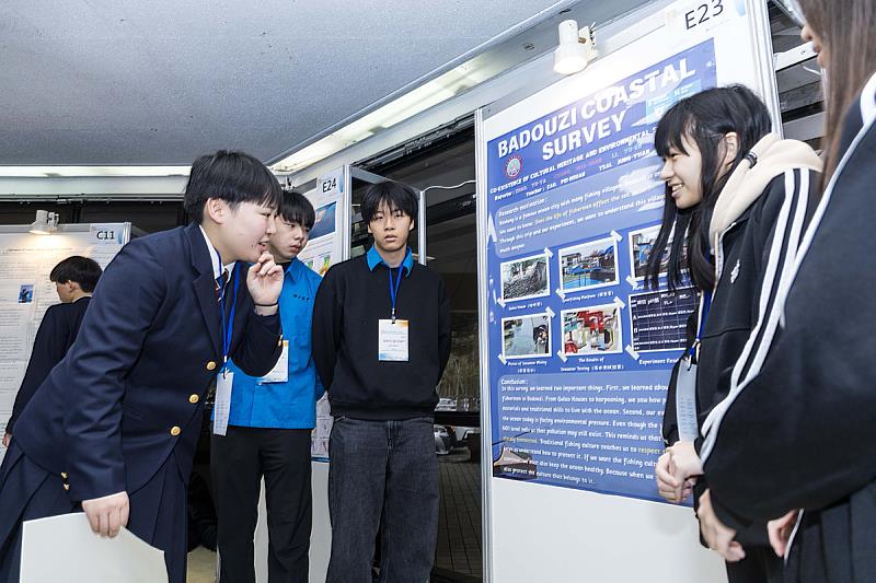 臺日菲3國的高中生透過交流加深了他們對海洋的認識。