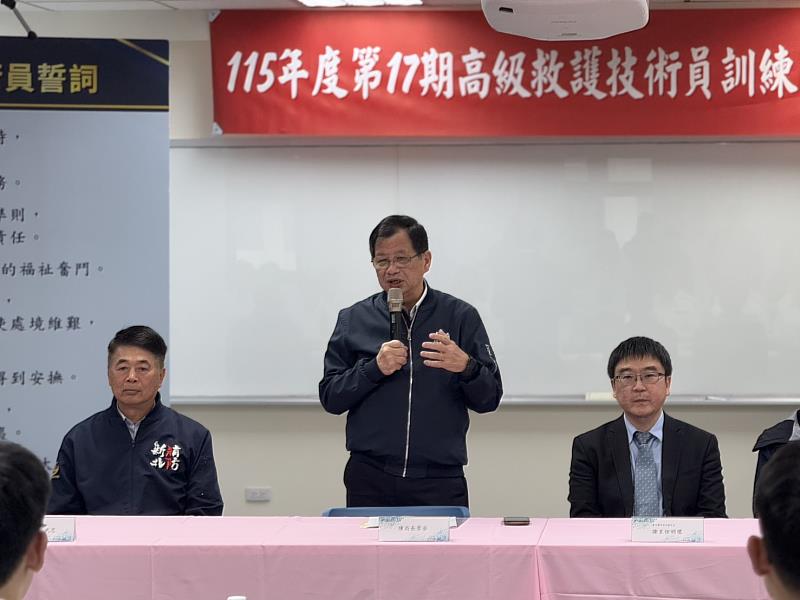 局長開訓典禮致詞。