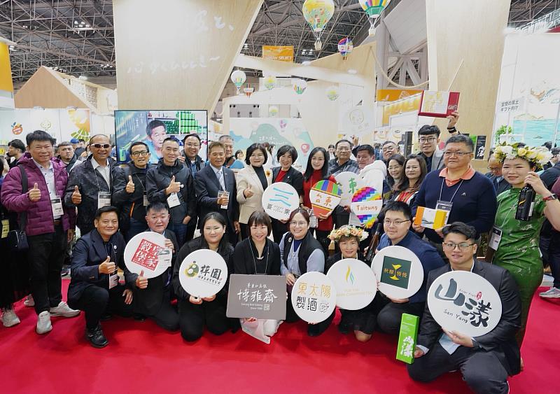 從山海出發 讓世界看見台灣台東 縣府率8家在地品牌亮相FOODEX JAPAN