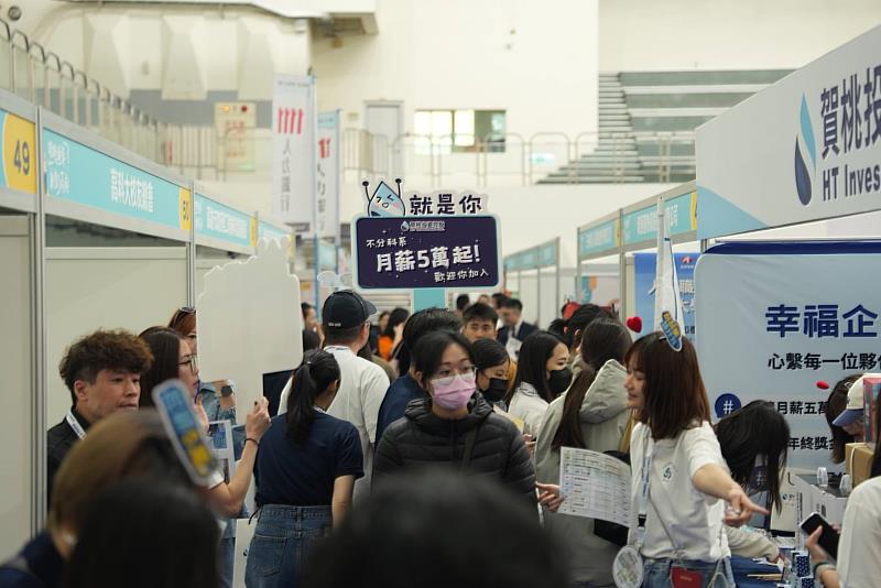 高科大校園徵才雙校區接力 逾百家企業釋出5,600餘職缺