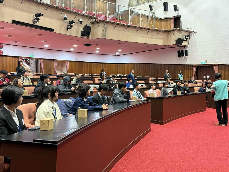 慶祝115年青年節「夢想成形・青春前行」系列活動新北市優秀青年參訪立法院 深化民主素養