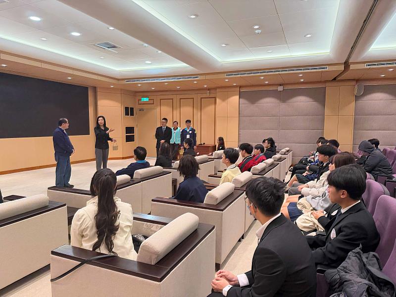 慶祝115年青年節「夢想成形・青春前行」系列活動 新北市優秀青年參訪立法院 深化民主素養