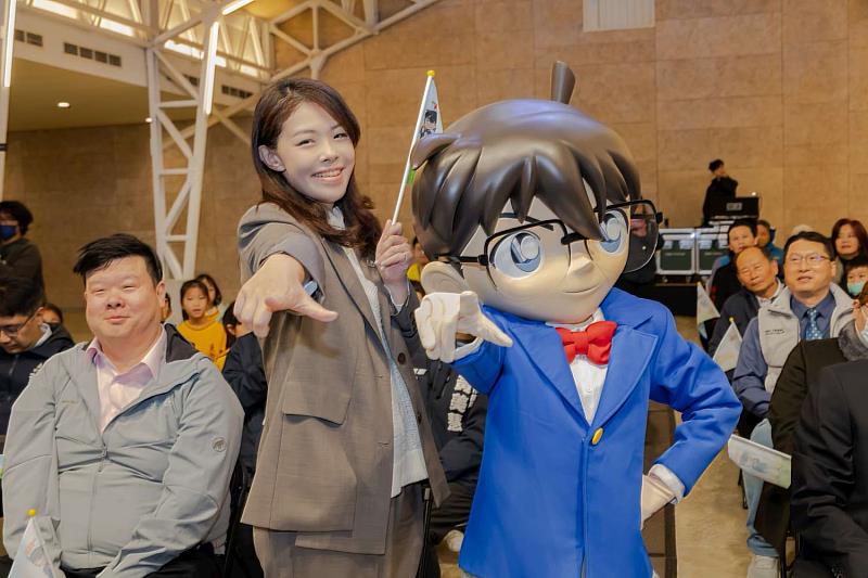 今年兒藝節與《名偵探柯南》攜手，邀請全台大小朋友在兒童節連假來竹市探索、體驗冒險旅程。