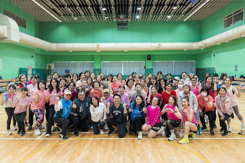 臺北市文山運動中心-Pink Power女力綻放
