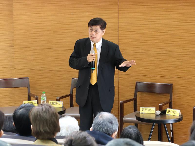 計畫主持人、東海大學EMBA教授王鳳奎強調，現代企業的核心競爭力不僅是技術與資本，更在於「風險識讀能力」。