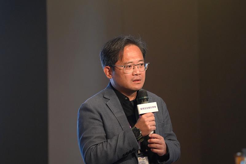 臺灣法治會計學會理事長李坤璋。