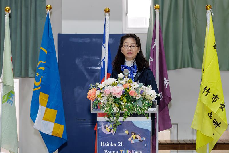 秘書長張治祥致詞期許持續推廣女童軍精神。