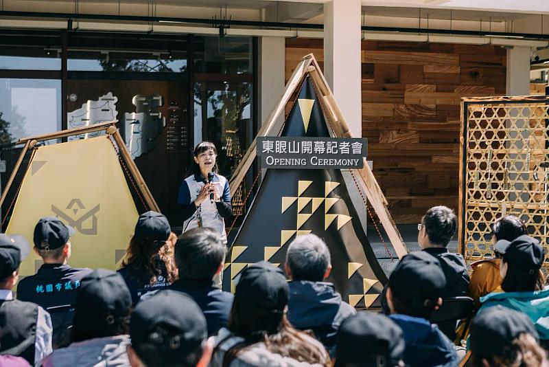 林業及自然保育署新竹分署夏榮生分署長致詞。