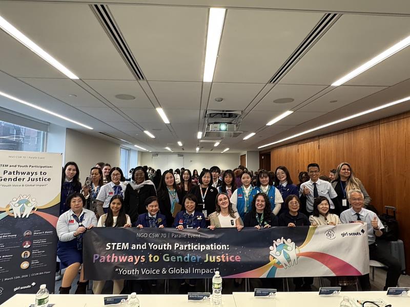 黃敏惠市長促成台美女童軍交流 STEM教育驚艷國際舞台