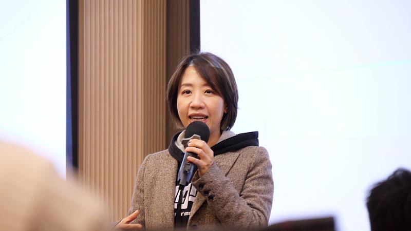 僑委會副委員長李姸慧出席勉勵學員。