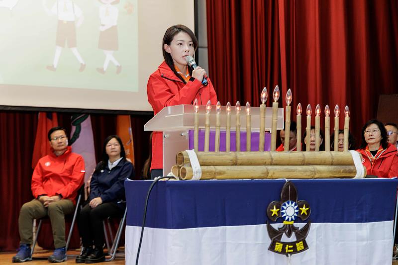 高虹安市長致詞。