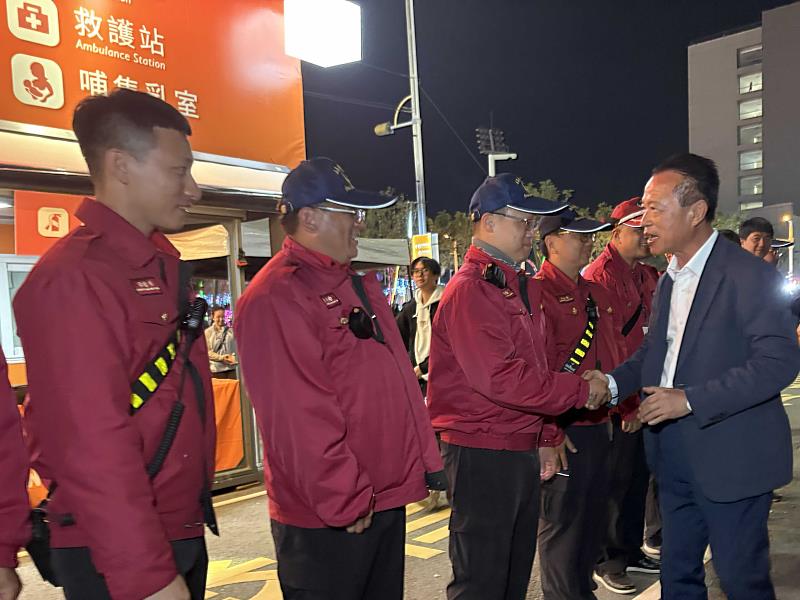 2026台灣燈會圓滿落幕 嘉義縣長翁章梁慰勞幕後團隊感謝辛勞付出