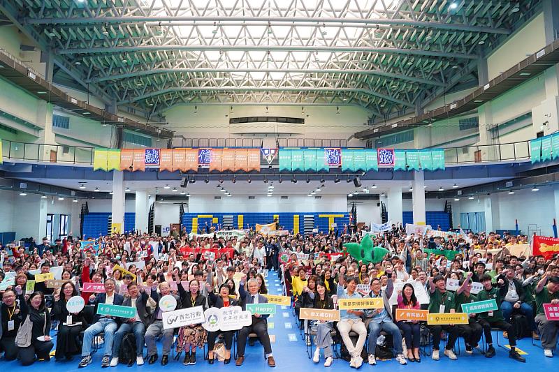 教育部青年發展署115年青年志工行動競賽表揚計畫（第3屆青志獎）競賽會場大合照。