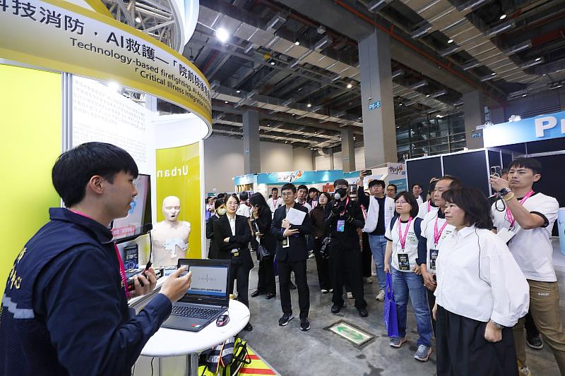 黃敏惠市長體驗展館互動亮點。