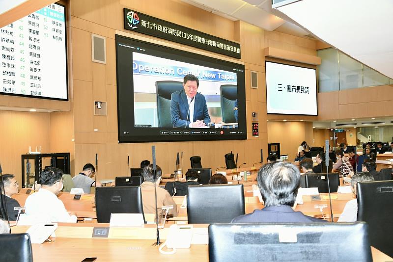 朱副市長惕之致詞。