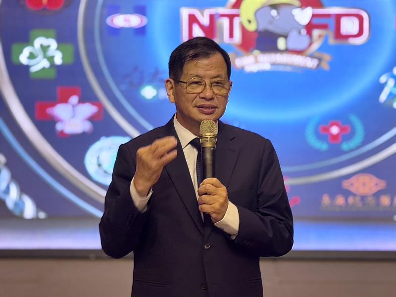 消防局陳崇岳局長致詞。