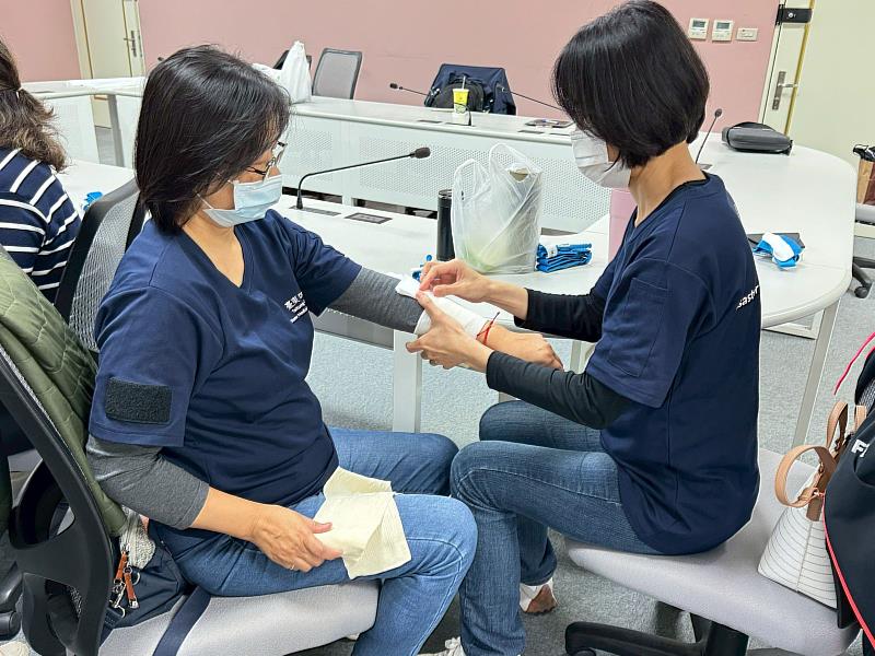 強化救護工作 面對災害不慌亂 臺東縣辦理災難醫療救護初階訓練