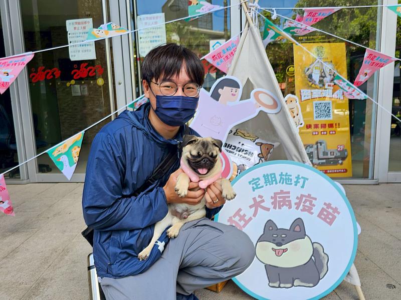 守護人寵健康！3/21新竹市巨城廣場免費狂犬病疫苗施打
