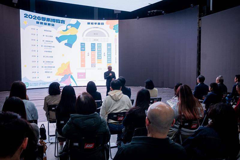 世新大學校長陳清河表示，希望家長與高中生能實際感受學校在教學環境與設備上的投。（世新大學提供）