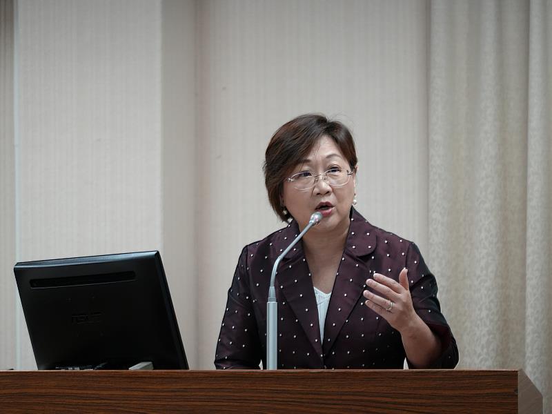 跨越國界壯大臺灣 徐佳青立院報告盼打造全球臺灣華語文品牌