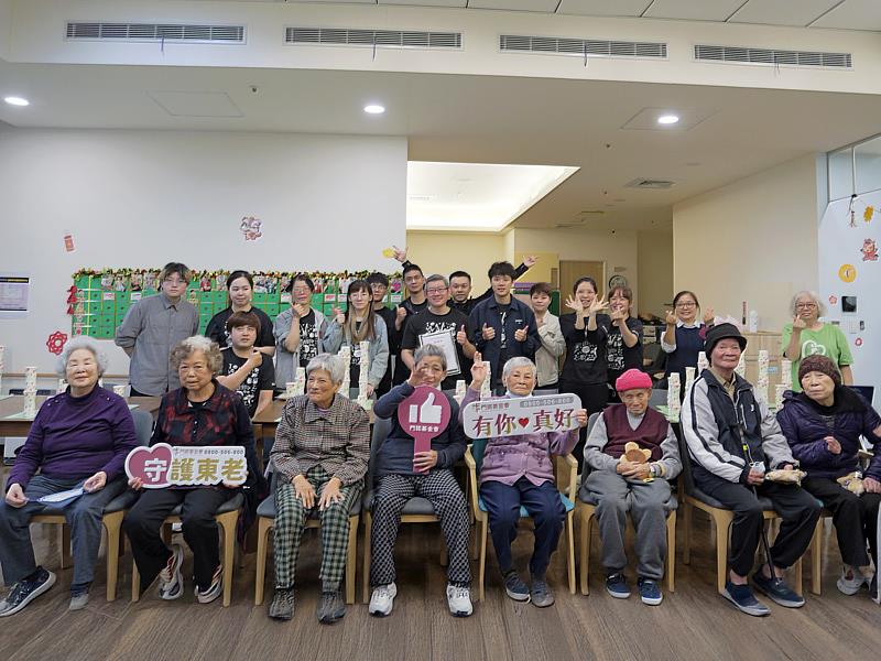 爭鮮北五區團隊的到來，激發美崙日照長者主動參與的動力。