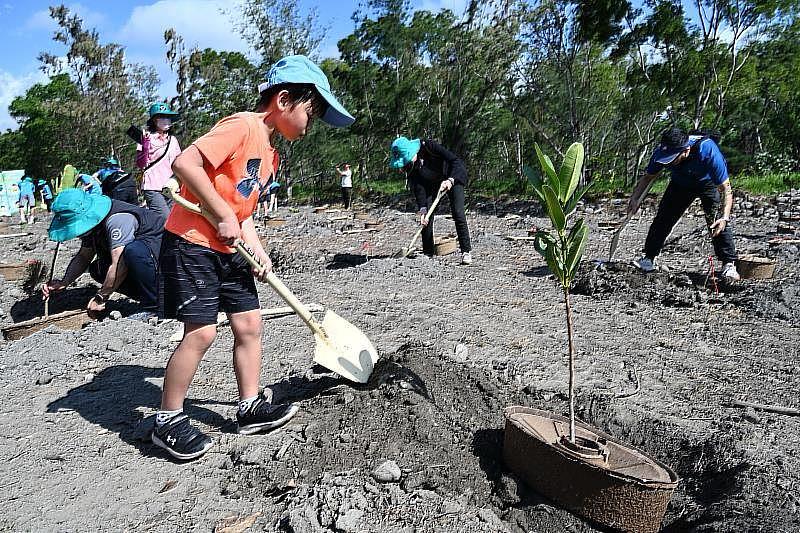 3月21日本周六將於臺東森林公園(第2519號保安林)辦理區域植樹活動。
