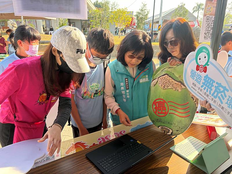 嘉縣衛生局推數位Q寶戒菸拒檳大作戰 響應PaGamO勇士電競精神