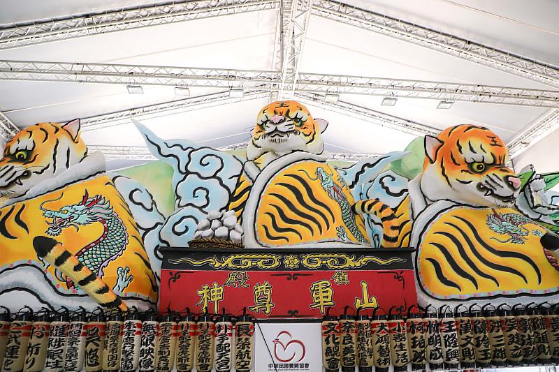 青森睡魔燈籠移展朴子配天宮 3月21日起重新亮相