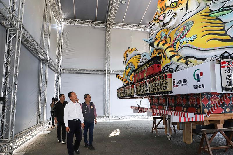 青森睡魔燈籠移展朴子配天宮 3月21日起重新亮相