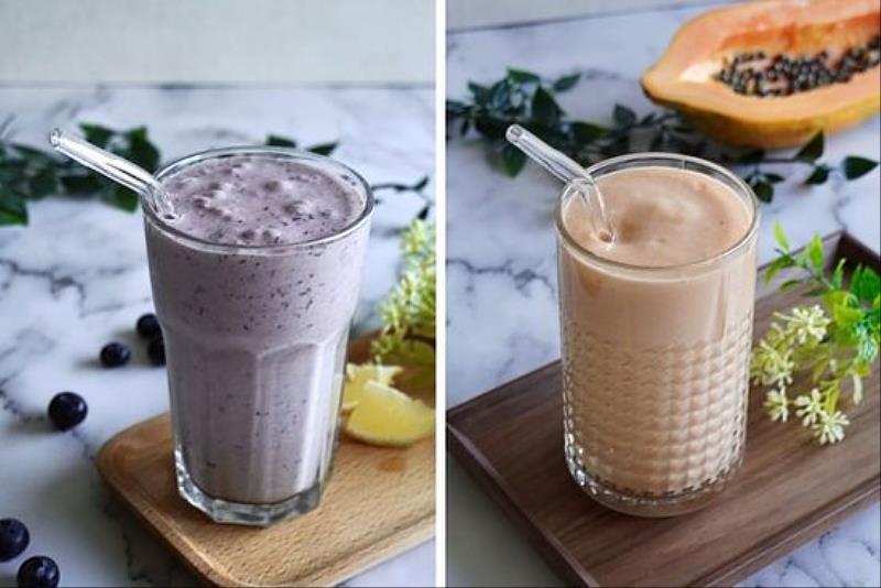 元氣補給藍莓椰奶/熱帶經典木瓜椰奶