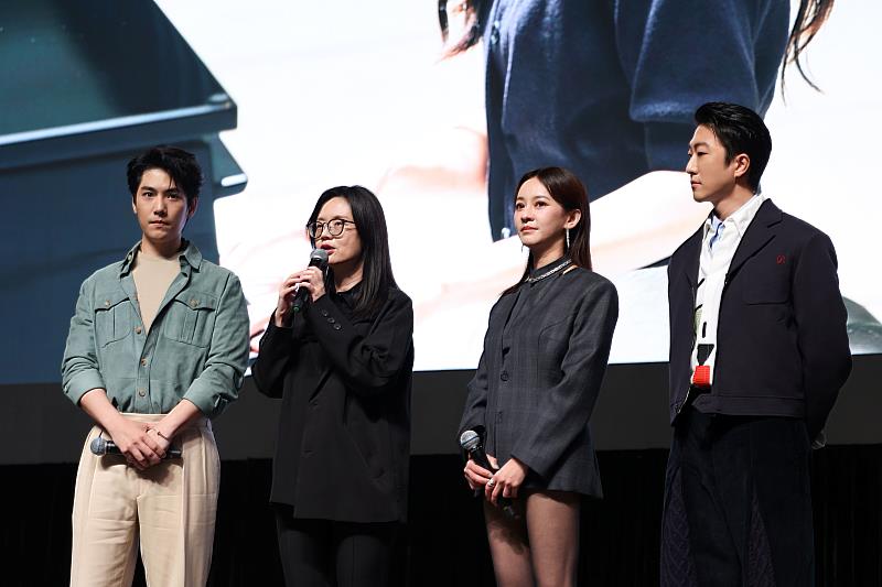 電視劇《郵票與舒芙蕾》由鄭芬芬導演攜手主演陳意涵、張懷秋、林子閎登場FILMART「臺灣星光發布會」。