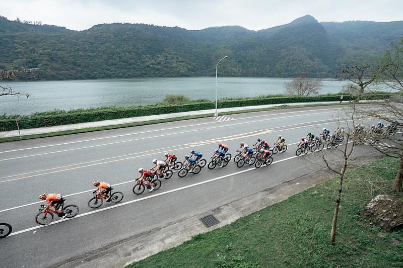 2026環台賽收官站幸福台九線站終點設於風景怡人的花蓮鯉魚潭。