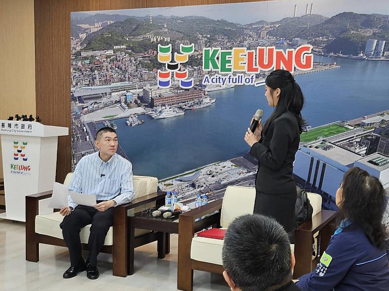 基隆優秀青年代表赴市府交流 關心城市發展 展現青春行動力