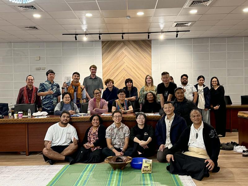 「 海洋在血液中流動」思想論壇合照。