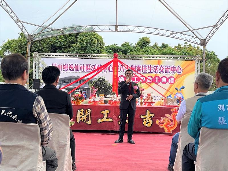 客委會吳克能主秘致詞。