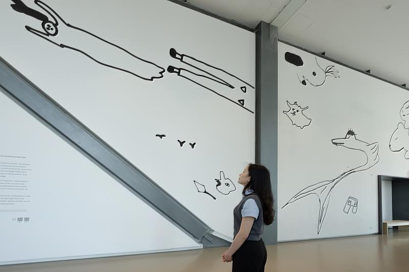 托馬斯．薩拉切諾，〈公平雲朵〉，2026 （新北市美術館提供，攝影：林軒朗）